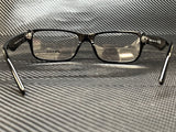 Prada Men's Black Rectangular Eyeglasses