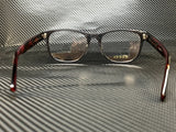 Gucci Men's Havana Square Eyeglasses
