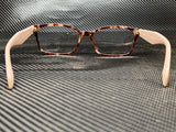 Prada Women's Havana Rectangular Eyeglasses