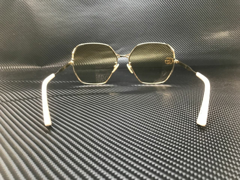 Gucci Women's Gold Square Sunglasses