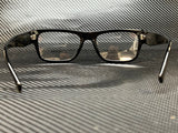Prada Women's Black Rectangular Eyeglasses