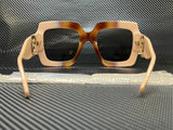 Gucci Women's Havana Square Sunglasses