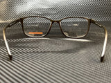 Prada Men's Havana Rectangular Eyeglasses