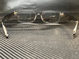 Prada Women's Grey Rectangular Eyeglasses
