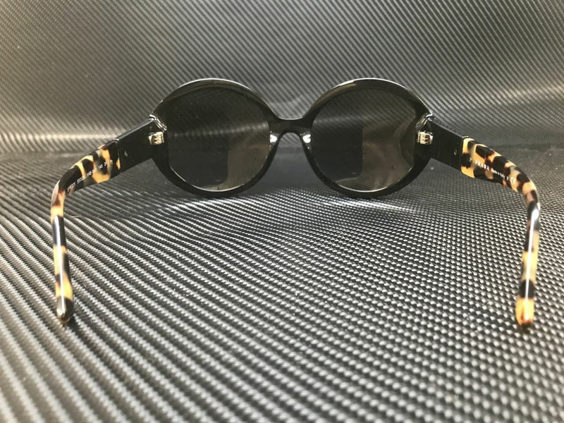 Prada Women's Black Round Sunglasses
