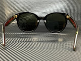 Gucci Women's Black Round Sunglasses