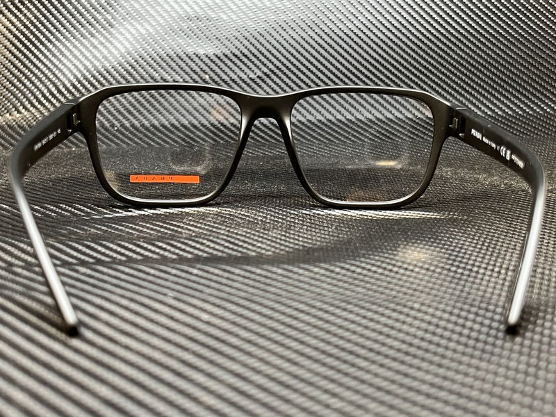 Prada Men's Black Pillow Eyeglasses