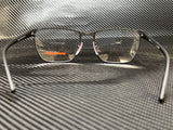 Prada Men's Black Square Eyeglasses