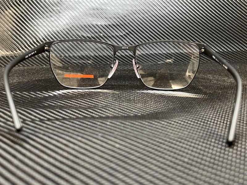 Prada Men's Black Square Eyeglasses