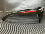 Prada Men's Grey Rubber Sunglasses