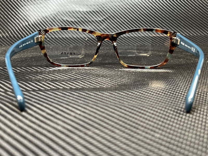 Prada Women's Blue Rectangular Eyeglasses