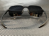 Prada Men's Black Round Sunglasses