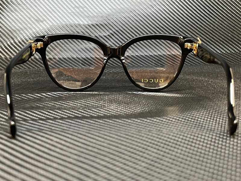 Gucci Women's Black Cat Eye Eyeglasses