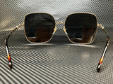 Gucci Women's Gold Square Sunglasses