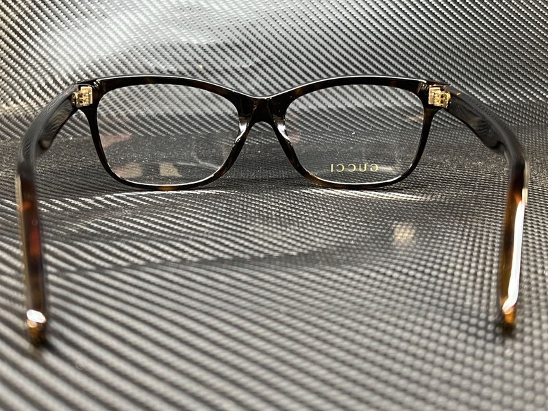 Gucci Women's Havana 55mm Eyeglasses