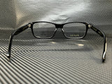 Gucci Men's Black Rectangular Eyeglasses