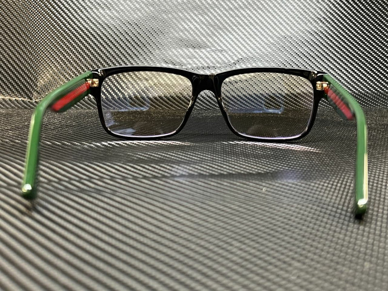 Gucci Men's Black Rectangular Sunglasses