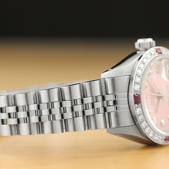 Rolex Women's Ruby 18k Watch