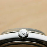 Rolex Men's 36mm Gray Diamond Watch