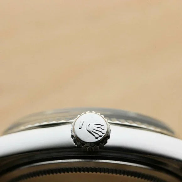 Rolex Men's 36mm Gray Diamond Watch