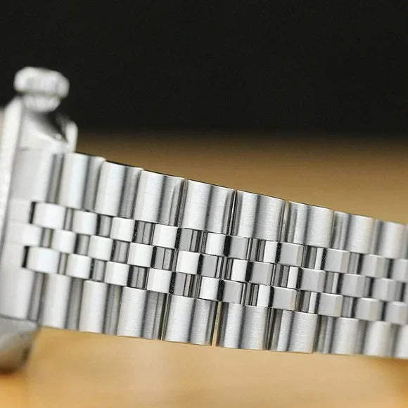 Rolex Men's 36mm Gray Diamond Watch