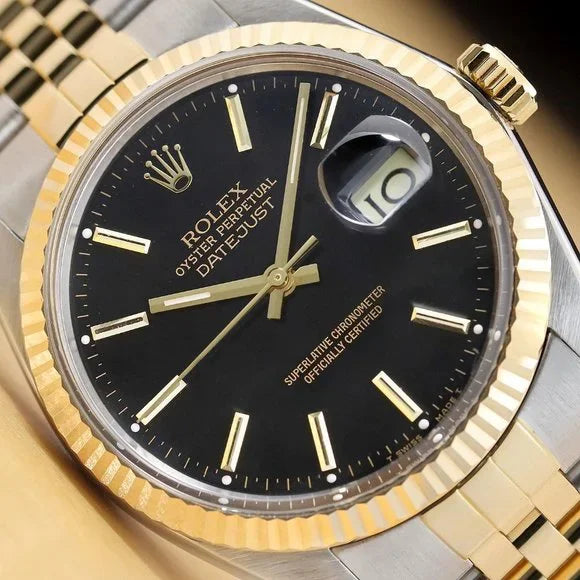 Rolex Men's 36mm Two-Tone 18k Watch