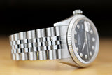 Rolex Men's Black Dial 36mm Watch