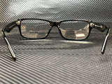 Prada Men's Black Rectangular Eyeglasses
