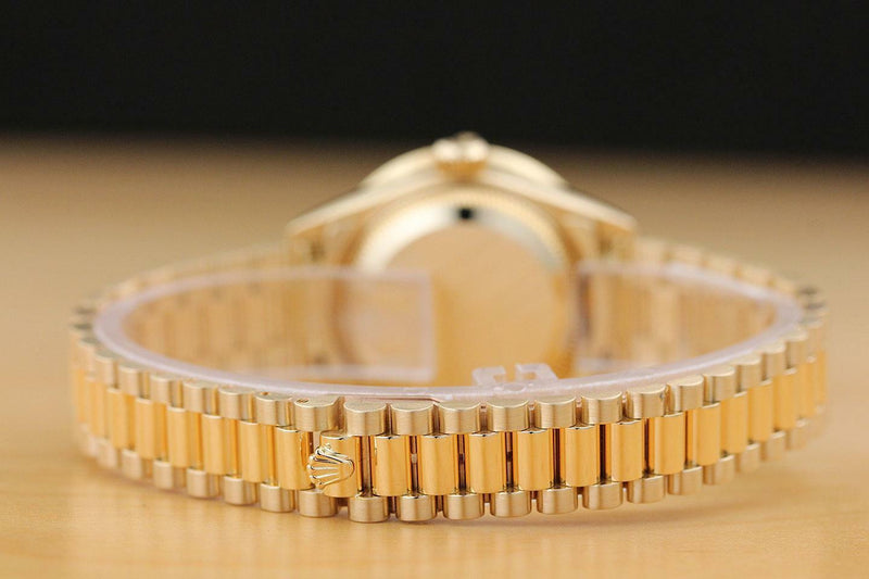 Rolex Ladies President 18kt Ruby Watch