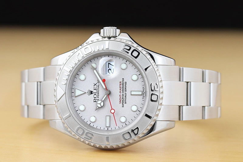 Rolex Yacht Master Men's Platinum Watch!
