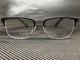 Prada Men's Black Rectangular Eyeglasses