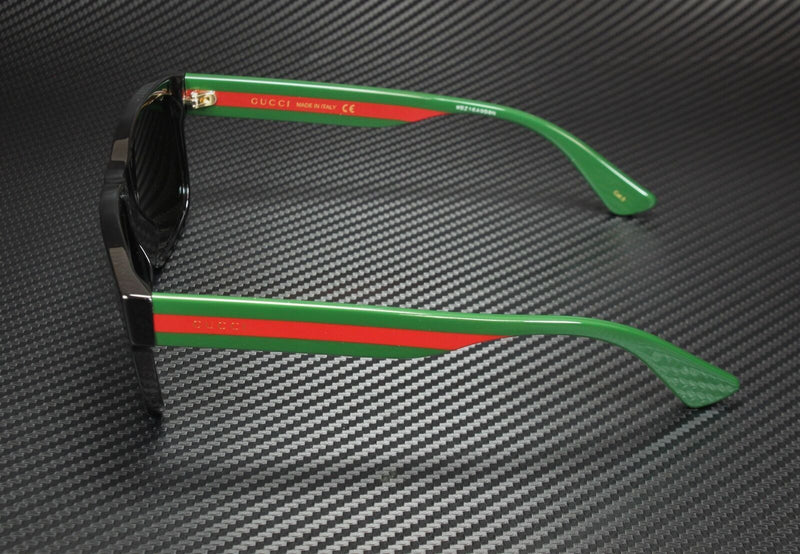 Gucci Men Stripe Black Sunglasses
