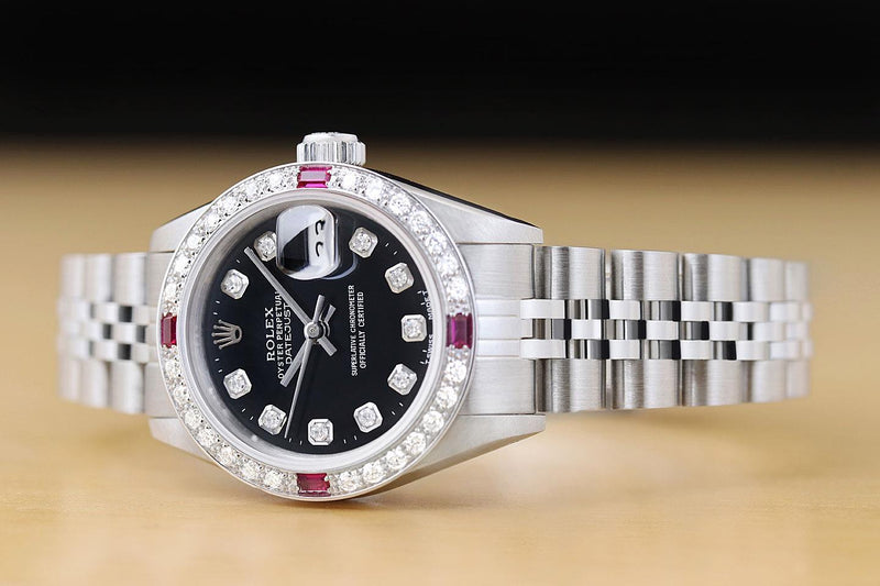 Rolex Women's Ruby 18k White Watch