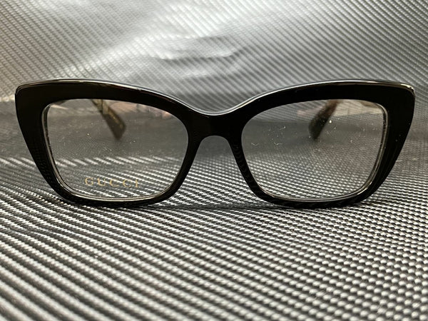 Gucci Women's Black Cat Eye Eyeglasses