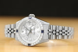 Rolex Women's Sapphire 18k White Gold Watch