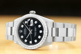 Rolex Men's 36mm 18k White Gold Watch