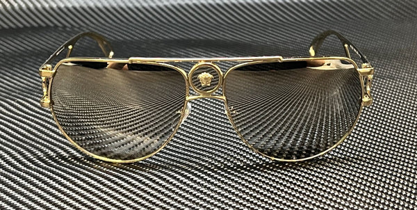 Versace Men's Pale Pilot Sunglasses