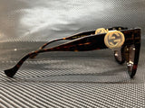 Gucci Women's Havana Cat Eye Sunglasses