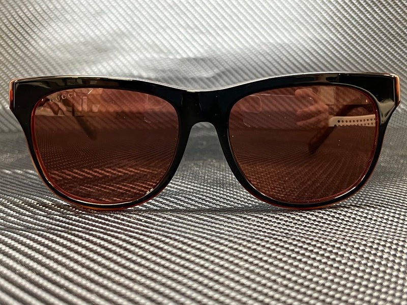 Gucci Men Rectangle 55mm Sunglasses