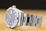 Rolex Men's 36mm Sapphire Diamond DateJust Watch