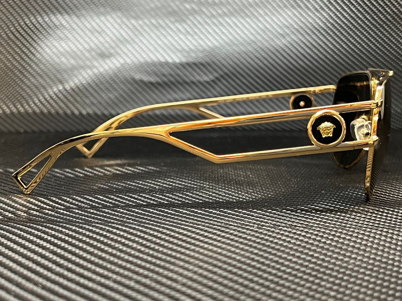 Versace Men's Gold Pilot Sunglasses