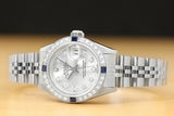 Rolex Women's Sapphire 18k White Gold Watch