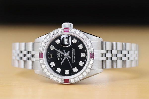 Rolex Women's Ruby 18k White Watch
