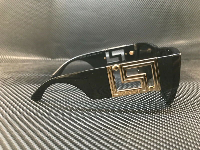 Versace Men's Black Square Sunglasses