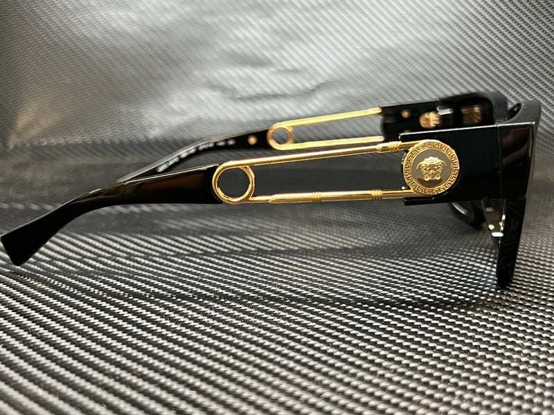 Versace Men's Black Grey Sunglasses