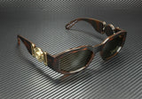 Versace Men's Havana Gold Sunglasses