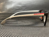 Prada Men's Black Rubber Eyeglasses