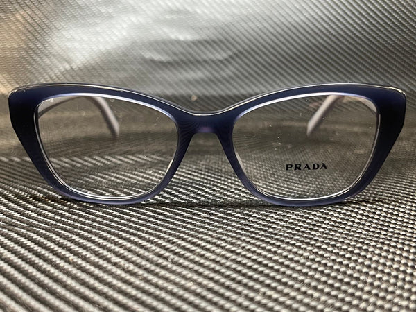 Prada Women's Blue Cat Eye Eyeglasses