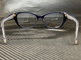 Prada Women's Blue Cat Eye Eyeglasses