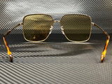 Gucci Men Silver Yellow 61mm Sunglasses